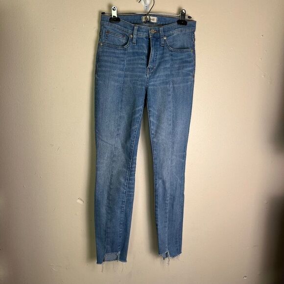 MADEWELL 9" High-Rise Skinny Jeans: Seamed Step-Hem Edition Style H5779 Size 26 - Picture 2 of 13